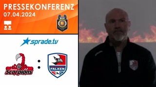 07.04.2024 - Pressekonferenz - Hannover Scorpions vs. Heilbronner Falken