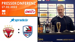 27.02.2022 - Pressekonferenz - Lausitzer Füchse vs. Heilbronner Falken