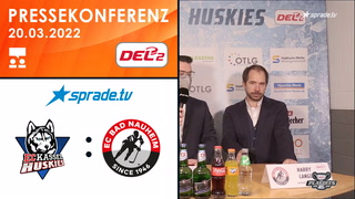20.03.2022 - Pressekonferenz - EC Kassel Huskies vs. EC Bad Nauheim
