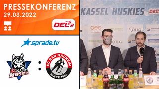 29.03.2022 - Pressekonferenz - EC Kassel Huskies vs. EC Bad Nauheim